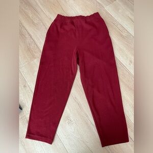 Red Jogger Pants